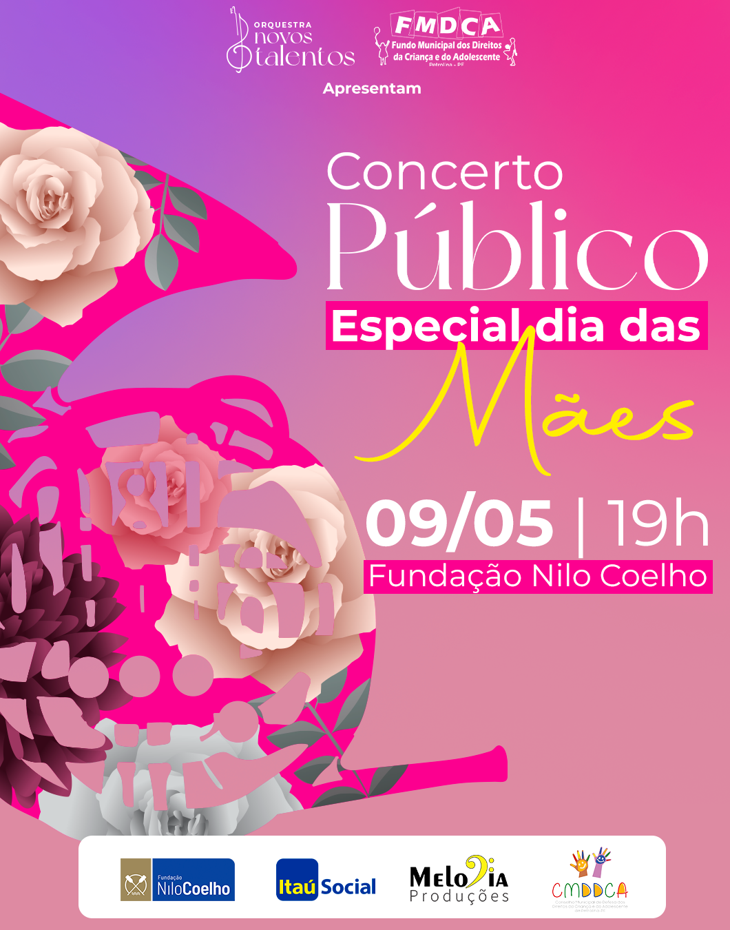 Leia mais sobre o artigo Concertos Especiais de Dia das Mães: Uma Homenagem Musical da Fundação Nilo Coelho