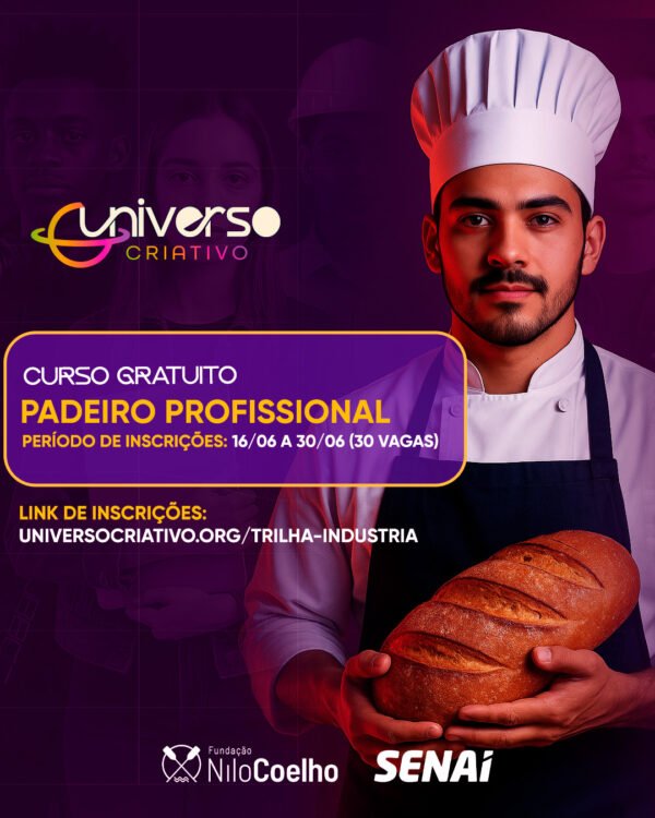Leia mais sobre o artigo Fundação Nilo Coelho abre inscrições para curso de padeiro profissional, em parceria com Senai Petrolina